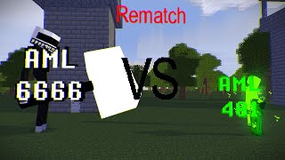 AML-6666 vs AML-401 Rematch [Minecraft Battle Animation]