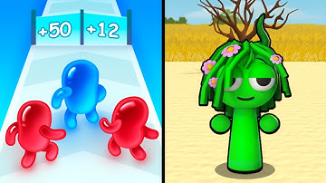 Join Blob Clash Vs Spranky Survival 🧟‍♀️🐸🍑👹 Max All Levels Android iOS Gameplay Ep 570