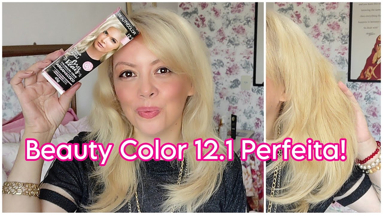 Pintando os Cabelos de Loiro com BeautyColor 12.1: Passo a Passo e ...