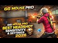 GG Mouse Pro Best Headshot Sensitivity &amp; Settings 2026 | Never Seen Before 🔥