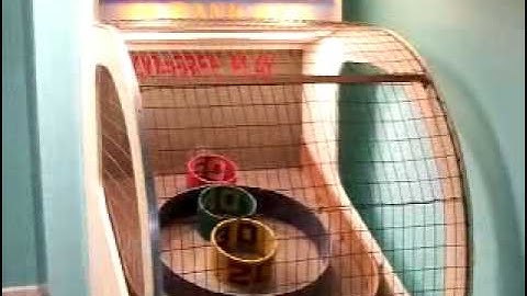 1962 Bally Bank-Ball Skeeball machine , coinopny.com