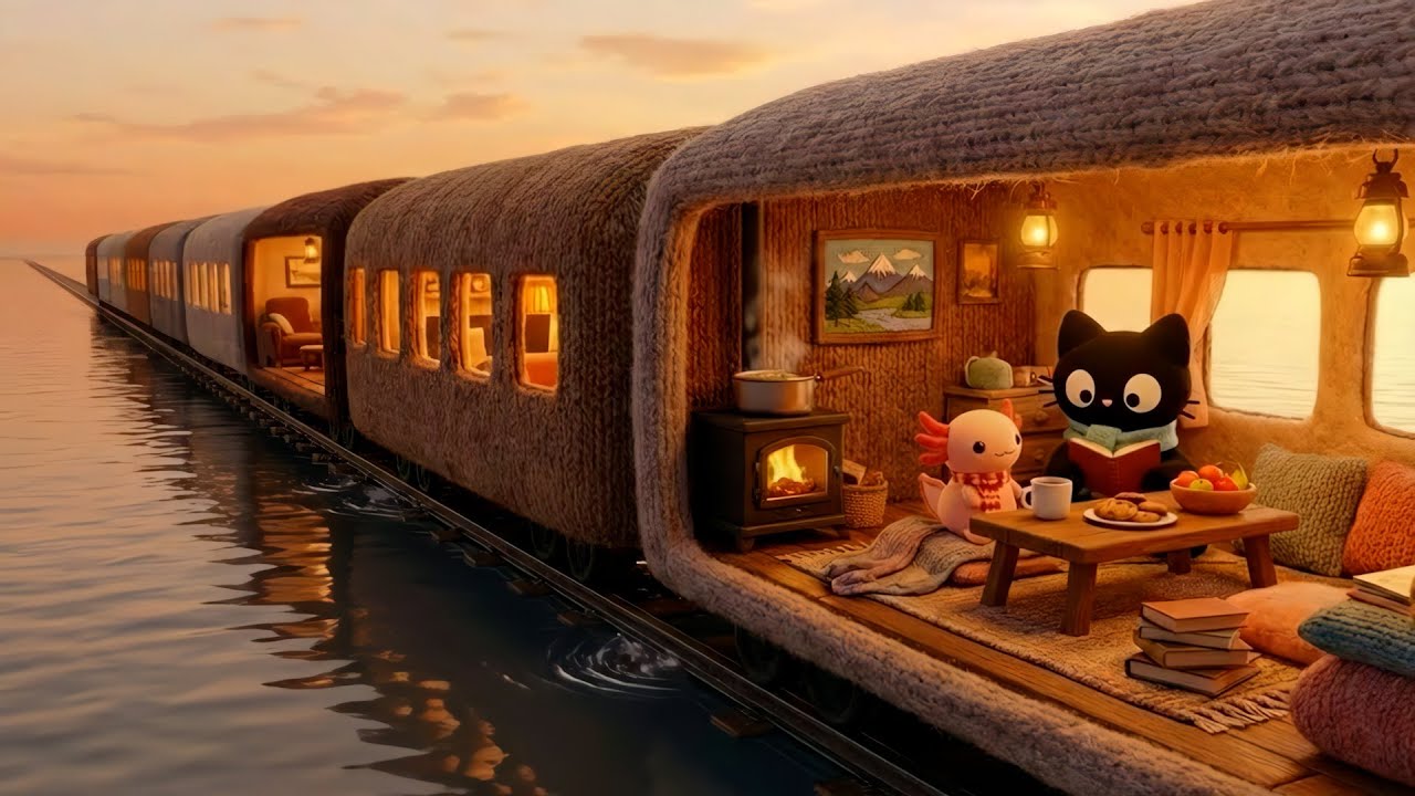 Keep going, even if it’s small. / Jazzy Lo-fi Beats for Study, Focus 🚃☕🎵