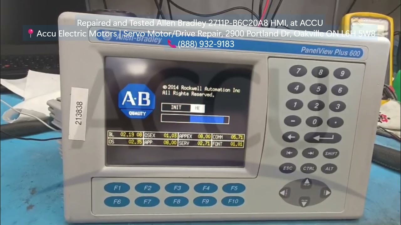 2711P-B6C20A8 - ALLEN BRADLEY HMI - Accu Global