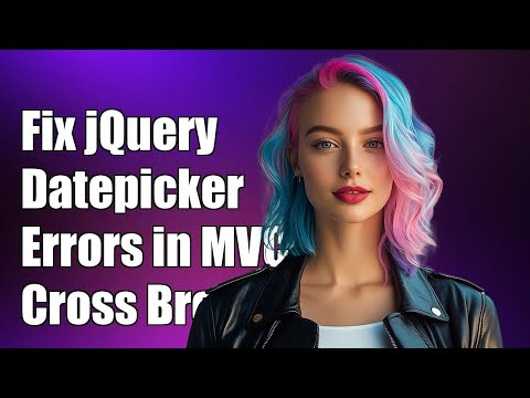 Fixing jQuery Datepicker Errors in MVC Across Different Browsers