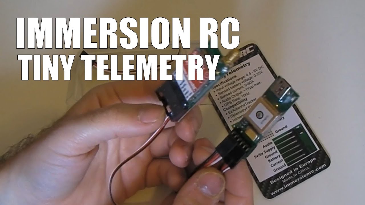 ImmersionRC TinyTelemetry & EZAntenna: Introduction and quick setup ...