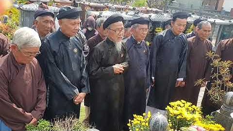 GH PGHH Thuần Túy/ Điếu Viếng Linh Mộ Cụ Cố HT TU LÊ QUANG LIÊM.  ( SÀI GÒN)