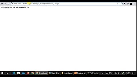 dma radius error Unknown column in ‘pm_netcash’ in ‘field list’