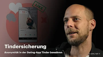 Ist man bei Tinder anonym?