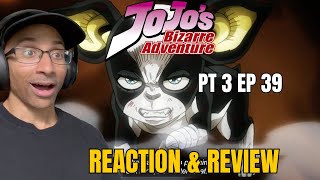 JoJo’s Bizarre Adventure Episode 39 Reaction | This was BRUTAL!