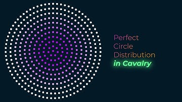 Perfect Circle Distribution in Cavalry