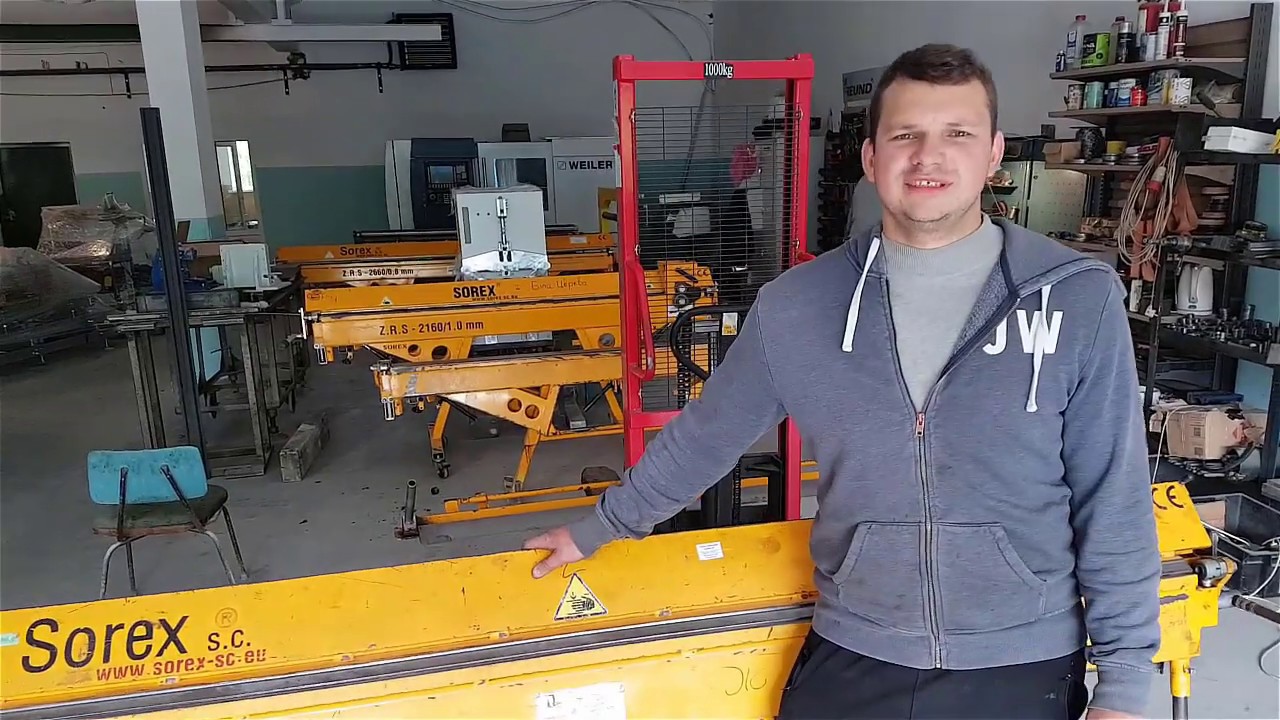 Ремонт листогиба Сорекс (Sorex ZGR 3160)