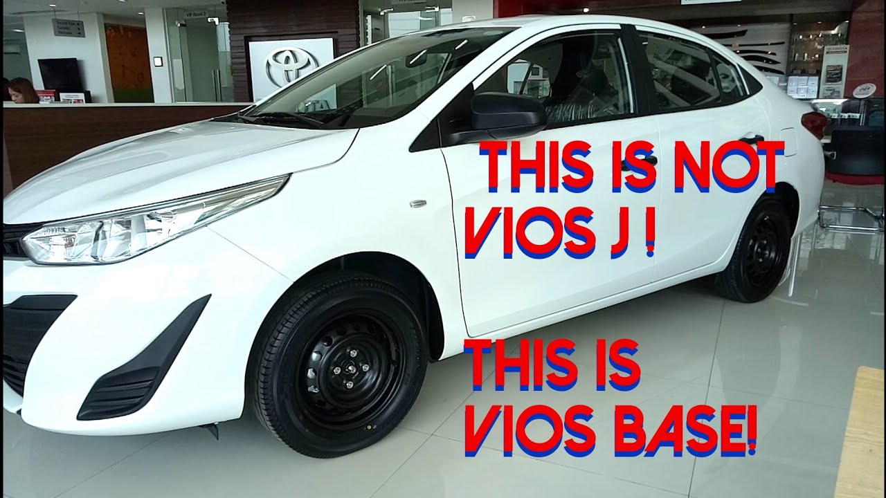 All New Toyota Vios 1 3 Base White