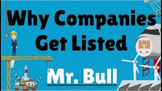 Why companies get listed on stock exchange