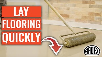 ARDEX K 40 FLOW - Fit LVT Flooring In As Little As 6 hours