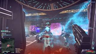 Planetside 2 - Bug abusing - Shooting through the spawnroom shield