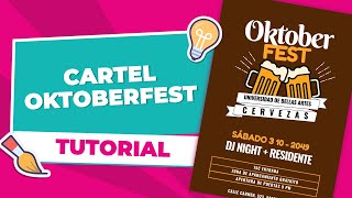 Haz CARTELES de  OKTOBERFEST #plantillas #diseños #online screenshot 2