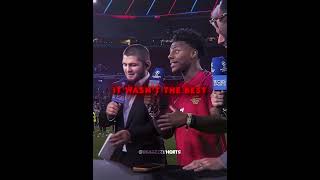 Bro Casually Dropped The Coldest Line 🥶🥶 #ishowspeed #khabib #edit #ronaldo #football #soccer #fyp