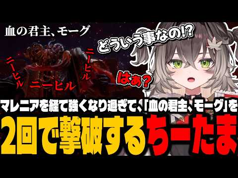 マレニアを経て強くなり過ぎたあまり、「血の君主、モーグ」を2回で撃破するちーたま【龍巻ちせ/ぶいすぽっ！】