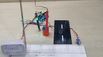 Automatic Railway Gate Control using Arduino and Servo Motor | School Project | Science Exhibition