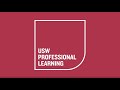 Usw professional learning