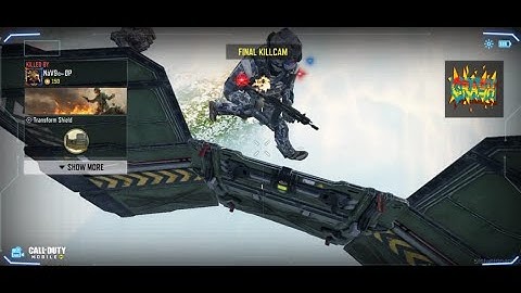 My Transform Shield shoots down enemies