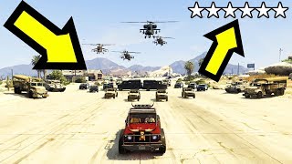 أخيرا يمكن الحصول على 6 نجمات في لعبة جي تي أي 5 (هذا لا يصدق) | GTA V 6 Stars