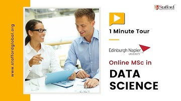 1 Minute Tour: (Online) MSc in Data Science | Edinburgh Napier University