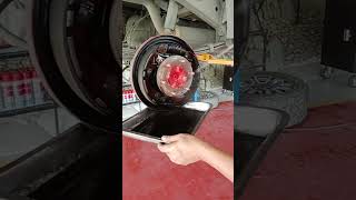 check up and clean adjust brake #fordranger #speedfix car repair services #viral #shorts