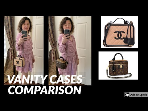 Chanel Vanity Case & Louis Vuitton Vanity PM Comparison 
