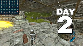 ARK MOBILE PVP / IAM SURVIVE PVP 2 DAY AND RAID BIG BASE  OP LOOT  / EPISODE #2