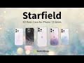 Starfield 3d glitter resin case for iphone 13  13 pro  switcheasy