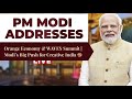PM Modi Waves Summit &amp; Orange  economy #wavessummit #modi #opportunity #orangeeconomy #upsc #money