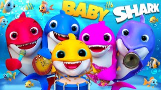 Baby Shark  , #babyshark  doo doo , The Wheels on the Bus , Happy birthday Song  Banana Cartoon