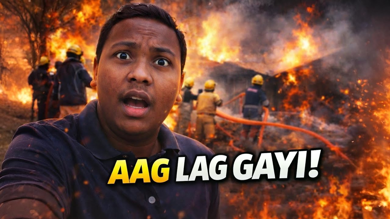 Aaj Toh Bhayanak Aag Lag Gyi 😱🤯 | Sunday Fun Day | #57 Vlog