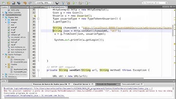 WebServices REST:JAVA - métodos GET, POST, PUT e DELETE