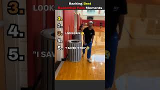 Ranking these basketball fails got me crying 😭 #basketball #fails #shorts