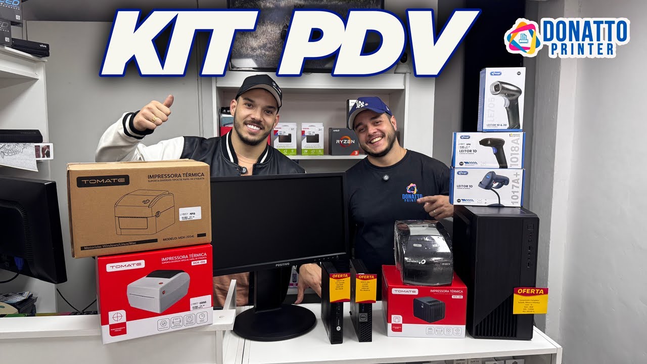 KIT PDV NO MELHOR PREÇO VOCÊ ENCONTRA AQUI DONATTO PRINTER