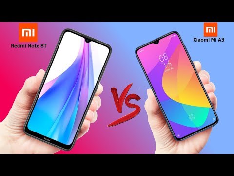 Xiaomi Redmi Note 8T VS Xiaomi Mi A3 - Full Comparison