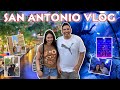 San antonio vlog 2022 riverwalk and sea life and more  mexipino vlogs