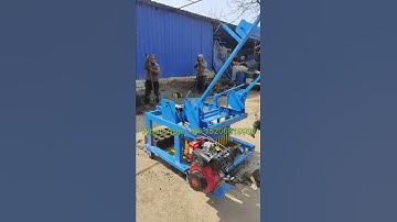 egg laying diesel engine concrete block making machine without electricity