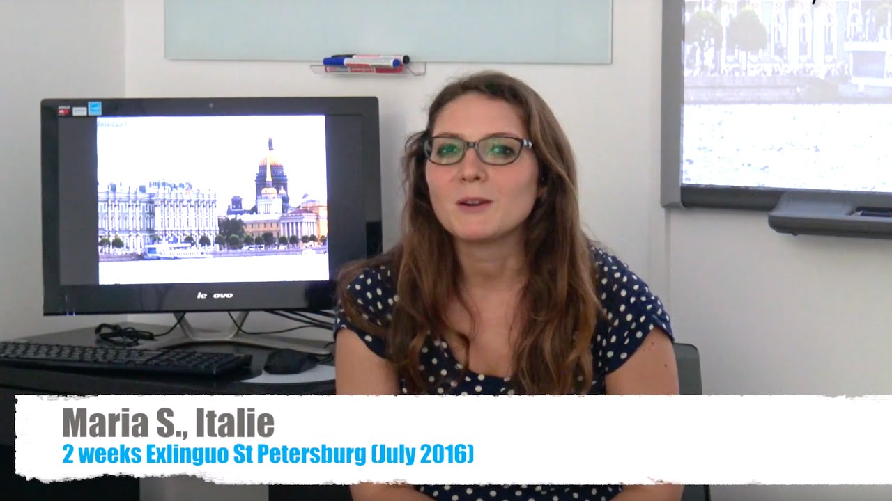 Review (in Italian) of Exlinguo St Petersburg Russian language school by Maria, Italy | July 2016