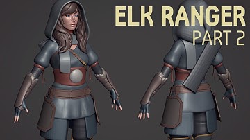 Elk Ranger Creation Part 2 | Block-out