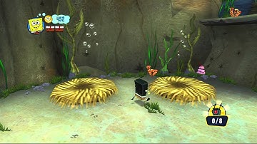 SpongeBob SquarePants: Truth or Square Walkthrough Part 2 (XBOX 360)