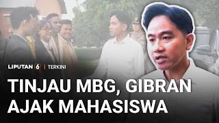 Usai Terima Aspirasi, Gibran Ajak Mahasiswa Tinjau Program MBG di Indonesia Timur | Liputan6 screenshot 4