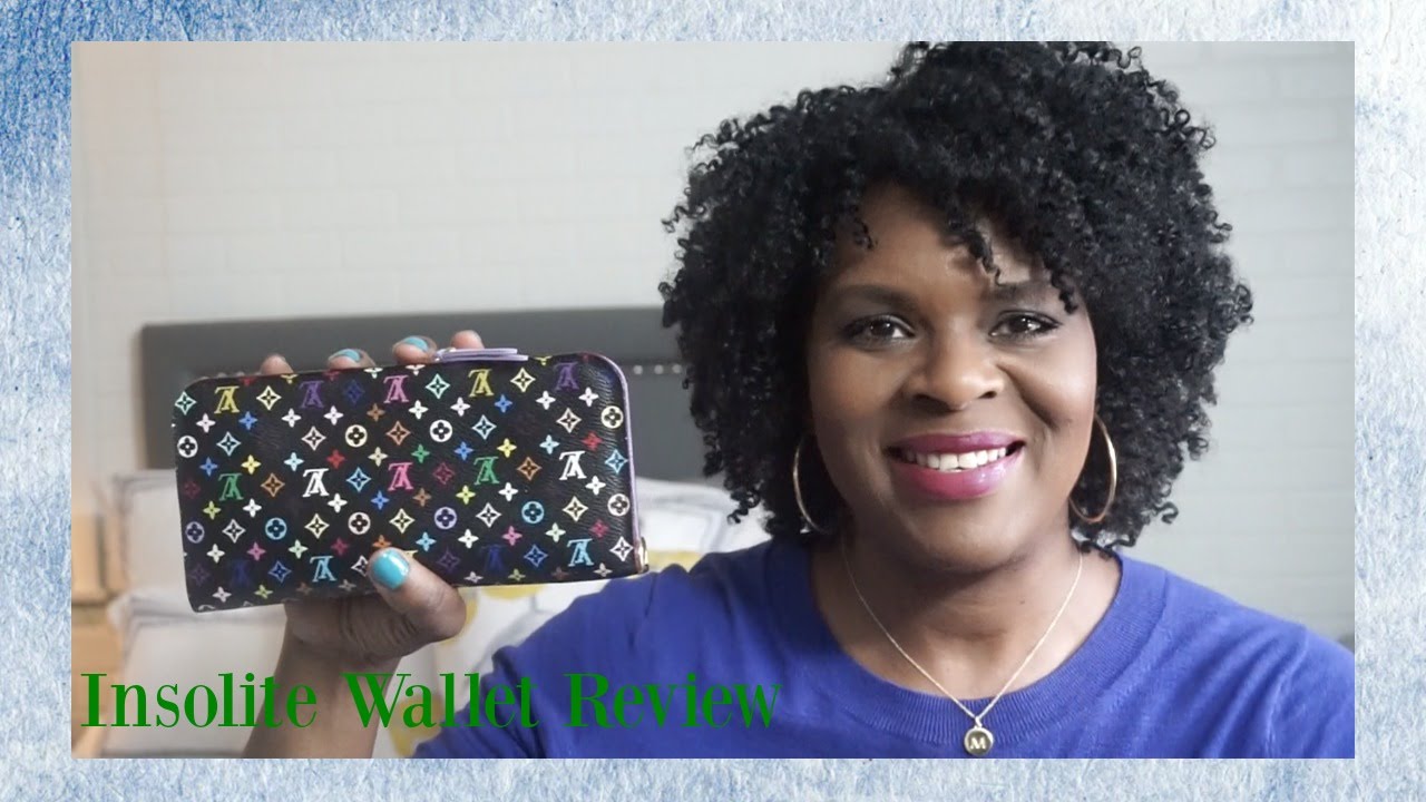 Louis Vuitton Insolite Wallet Review- 2 year Wear and Tear - YouTube