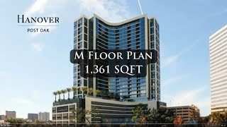 M Floor Plan 2 bd / 2 ba