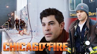 Firetruck 81 Respond To An Electrocution At A Pool | Chicago Fire