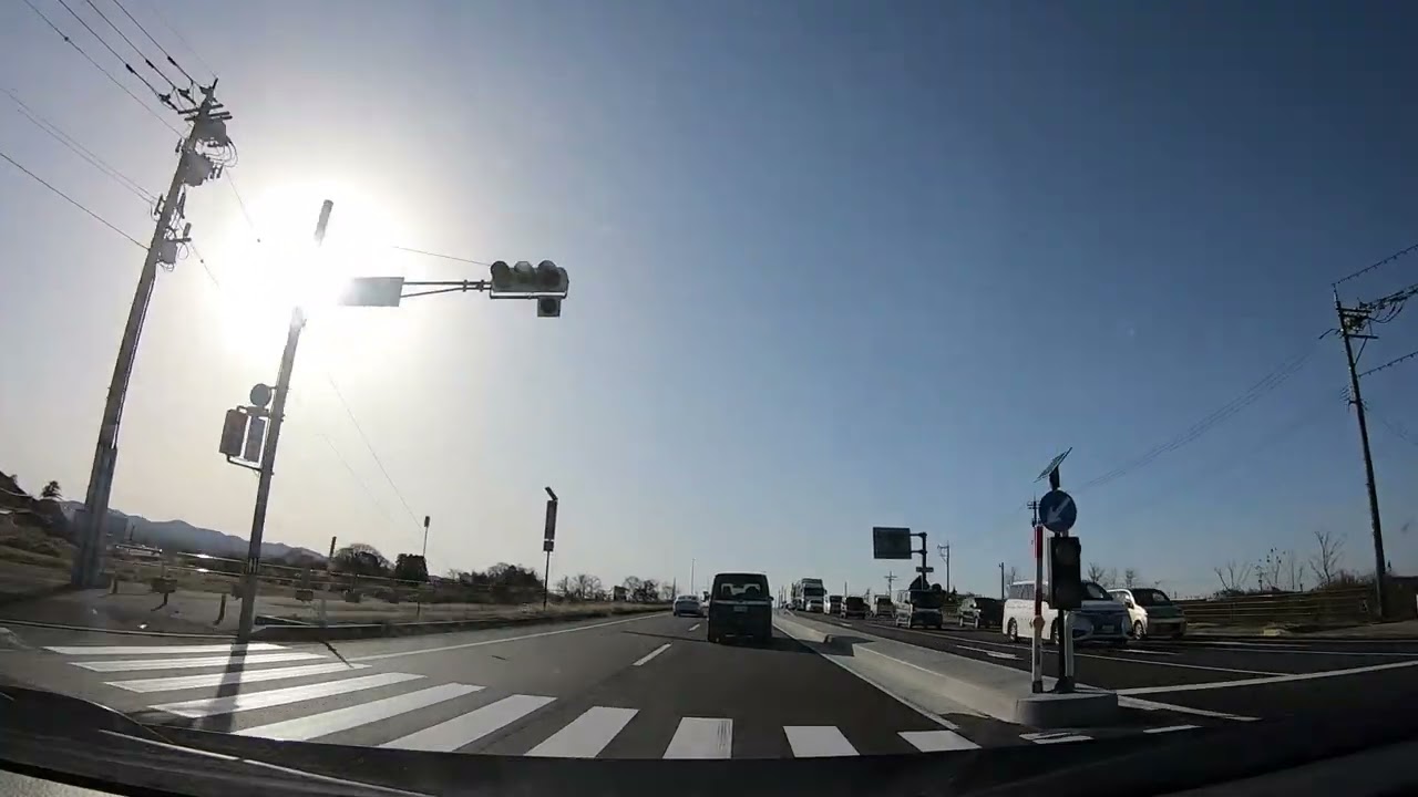 国道８号　加賀拡幅（2025年12月1日　拡幅区間）