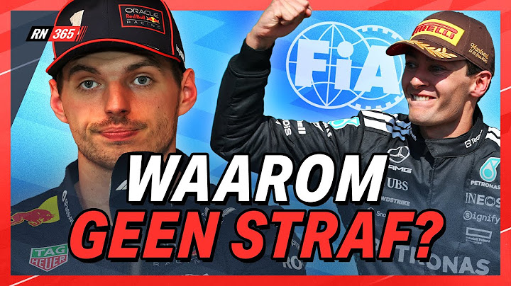Waarom Russell Geen Straf Kreeg Voor Incident Met Verstappen | F1 Special