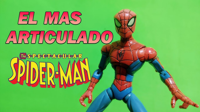 Muñeco Spiderman Articulado - Luz Y Sonido - Grande 30 Cm